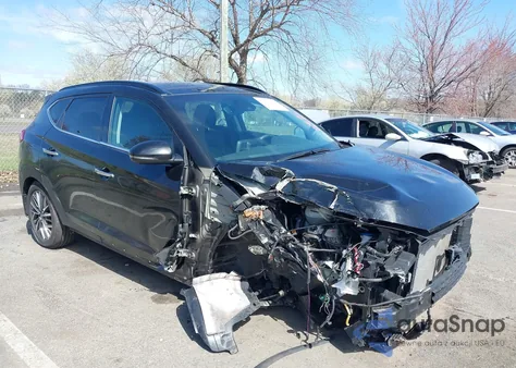 2021 Hyundai Tucson Ultimate из США, поврежденный, VIN KM8J3CAL9MU282946